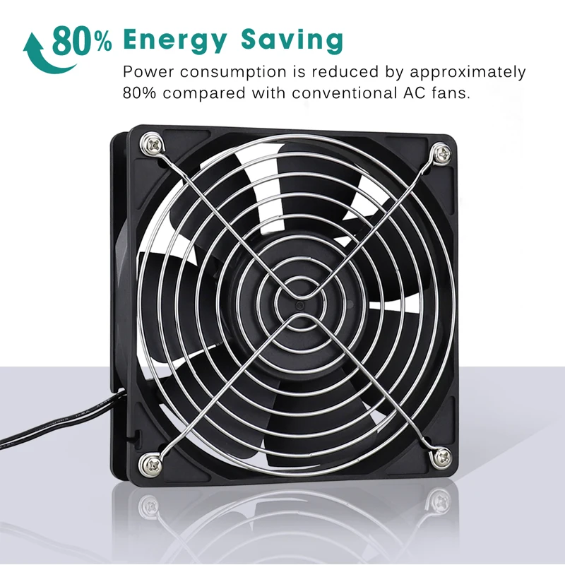 Ventilador sem Escova Gabinete do Computador Gdstime Ventilador Axial 60mm 80mm 90 Milímetros 120 pc Dupla Bola Cooler ac 110v 120v 220v 230v 240v 1pcs ce 9 High Quality Computador e Escritório