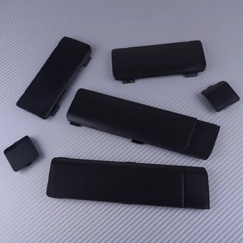 

DWCX 6pcs ABS Car Roof Luggage Rack Cap Delete Remove Black Cover fit for Honda CRV CR-V 2007 2008 2009 2010 2011