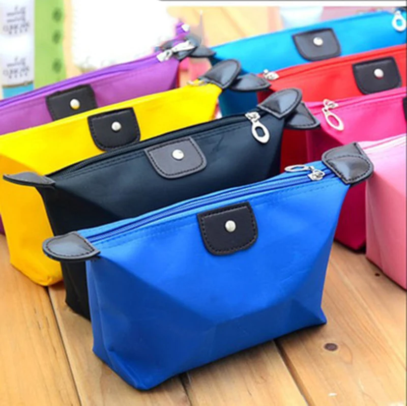 

Portable multifunctional cosmetic bag, nylon dumpling cosmetic bag, waterproof storage toilet bag