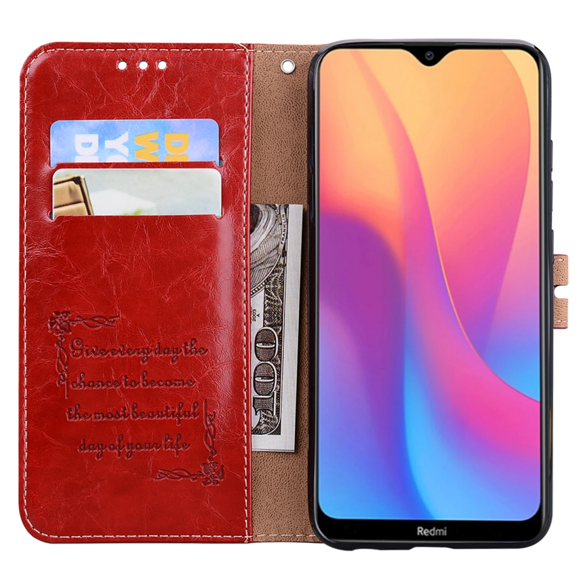Для Xiaomi Redmi 8A Чехол-кошелек кожаный чехол для Xiaomi Redmi 8A для Xiaomi Redmi 8 32 Гб 64 г Redmi8A флип-чехол для телефона чехол s сумки
