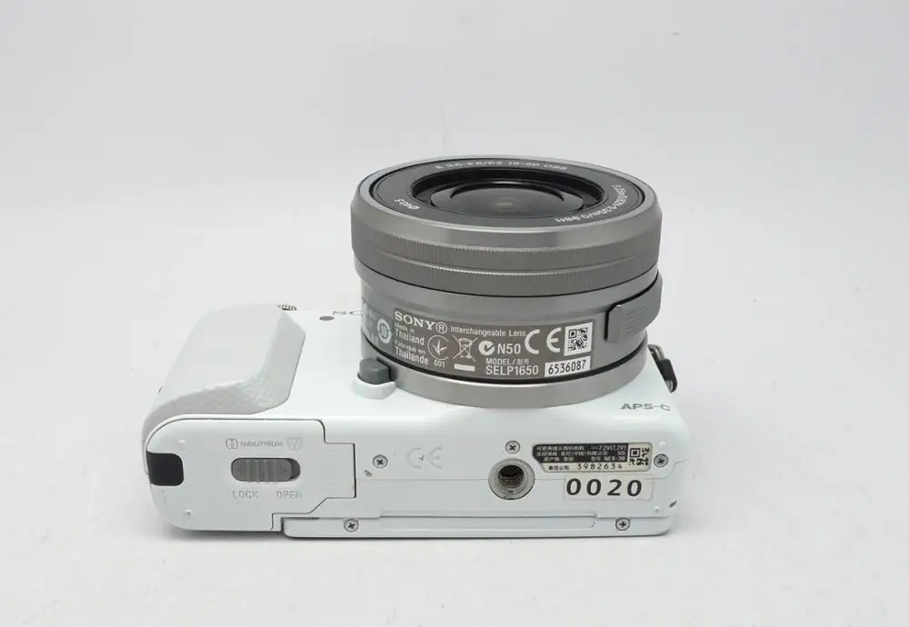 USED SONY ALPHA NEX-3N Interchangeable Lens with 16-50MM LENS Digital Camera Exmor APS HD CMOS OPTICAL