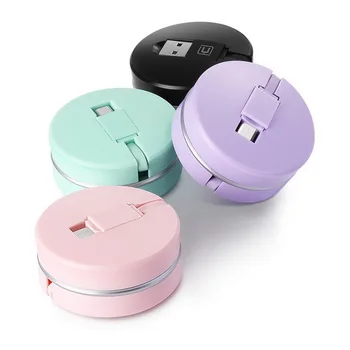

Universal Data cable retractable charging cable usb multifunctional 3 in 1 USB Cable USB Cross Design Retractable