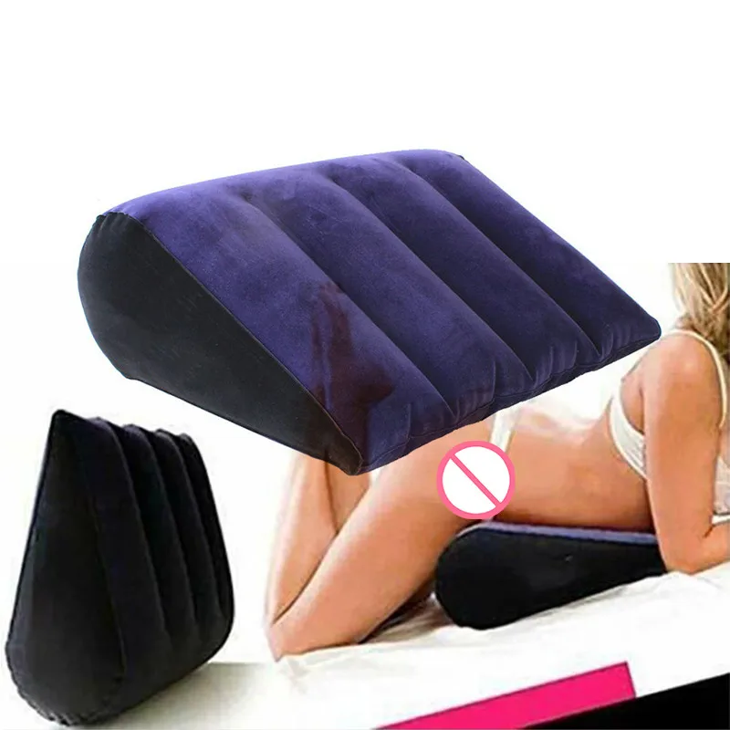 Sex toys Inflatable Pillow For Sex Pillow Toys Couples Games Body Pillows Wedge Shaped Cushion Sofa Adults Sex Furnitures Bdsm Shop