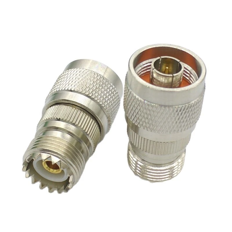 Conector Coaxial SL16 SO 239 a N tipo M, conector hembra a N macho RF, adaptador RF de N UHF, 5 piezas|uhf male connector|uhf female connectoruhf connector - AliExpress