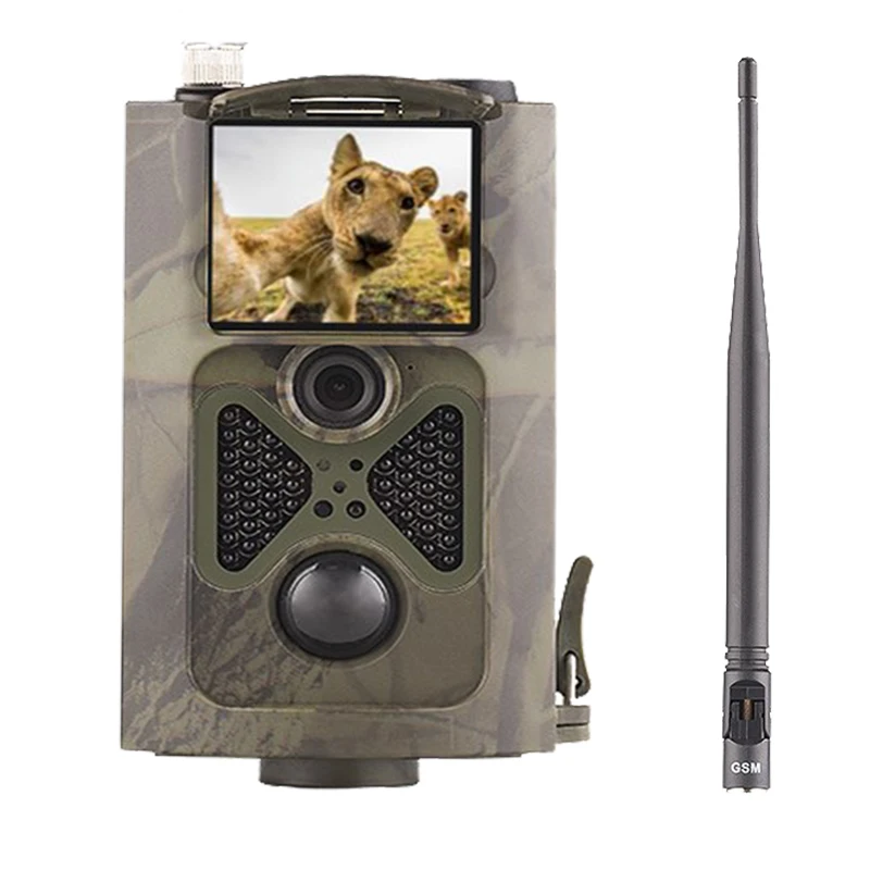 

Night Vision Camera HC-550M 2G MMS Hunting Trail Camera Infrared for Wildlife Research & Farm Monitoring Real-time Transmission