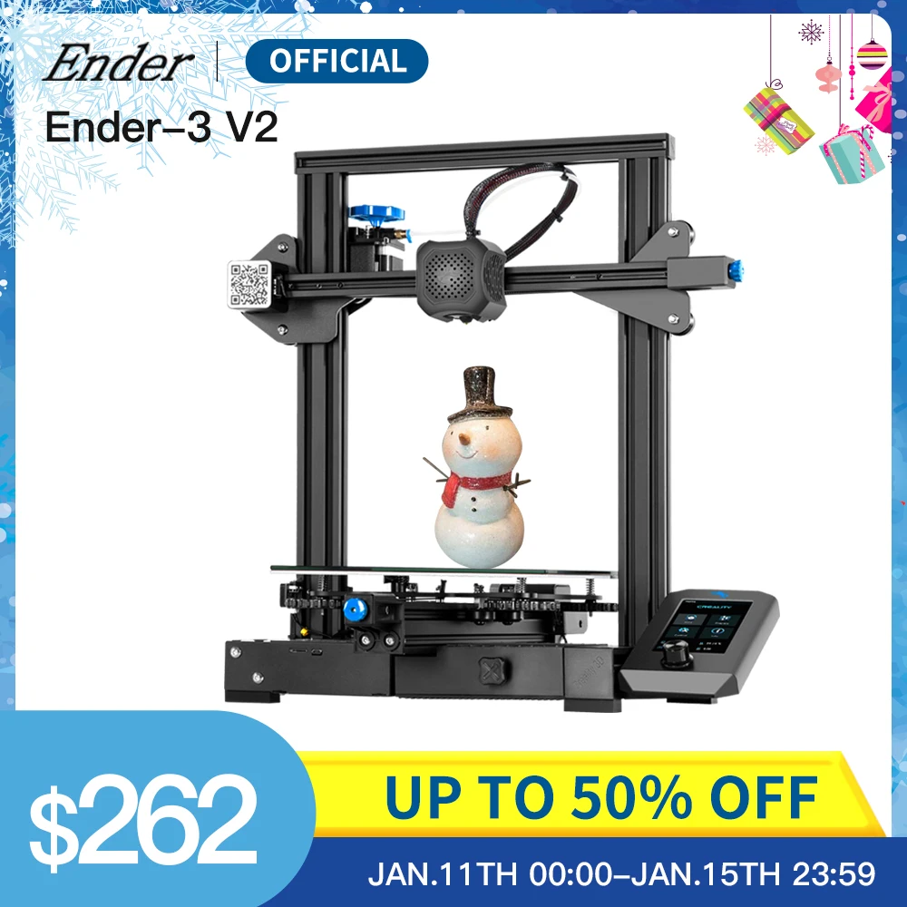 Neueste 3D Drucker Ender-3 V2 32Bits Mainboard Stille TMC2208 Stepper Treiber 4,3 Zoll Touch Lcd Carborundum Glas Bett Creality