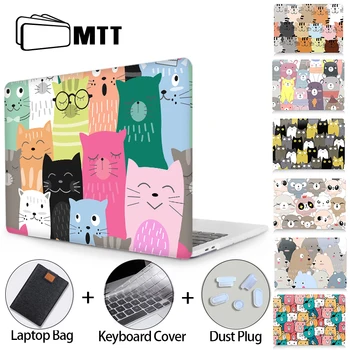 

MTT Cute Cartoon Laptop Case For Macbook Air 11 12 13 Pro 16 13 15 With Touch Bar Hard Cover for Macbook Pro 13 inch Funda A2289