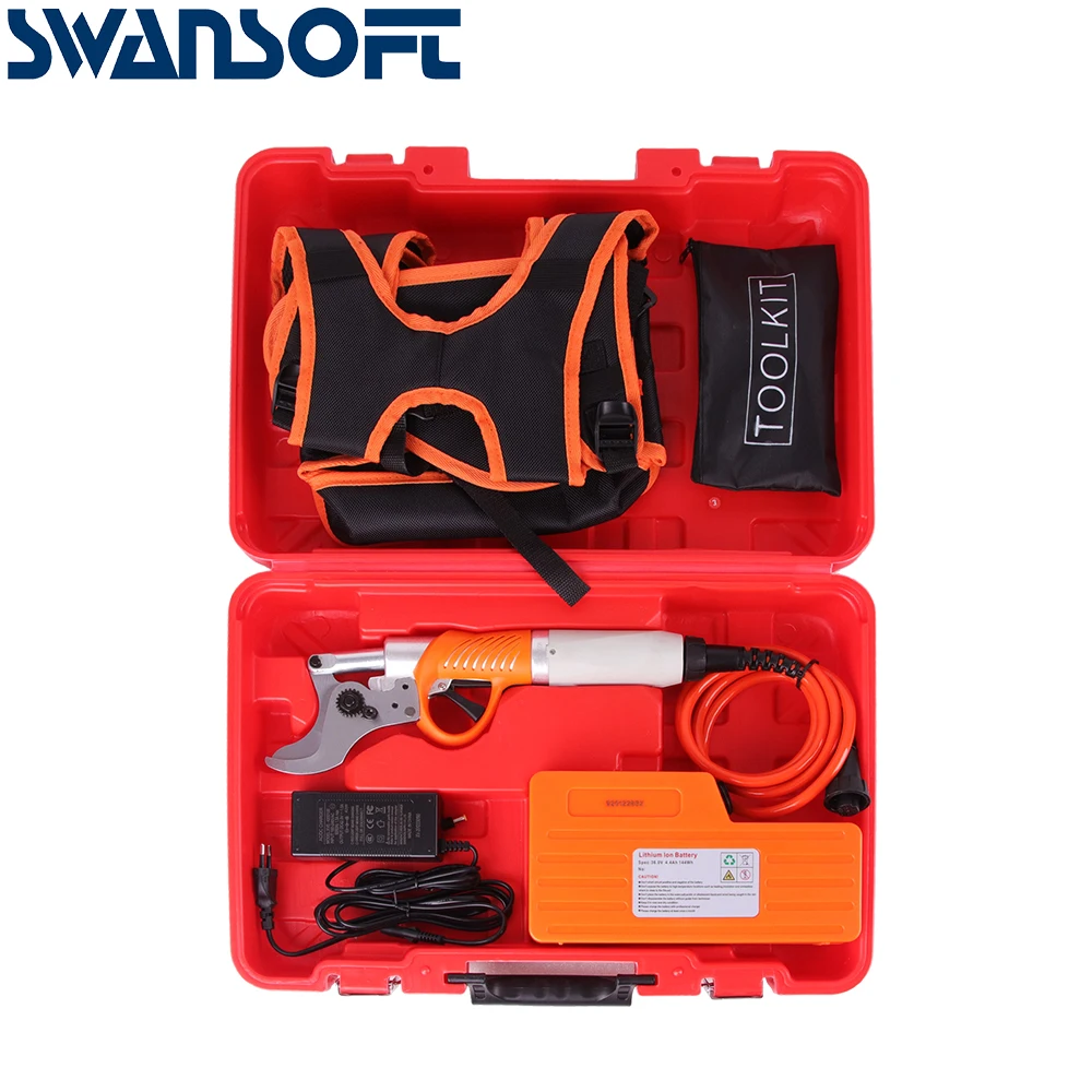 Swansoft 36V 450W Lama Di Ricambio Rimovibile Per Cesoie Elettriche Senza Spazzole Da 40Mm E Cesoie Da Giardino Elettriche Ricaricabili