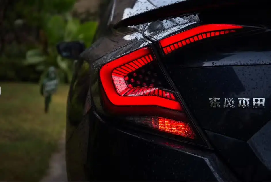 Для Honda Civic задний фонарь дизайн 1 год гарантии Прямая поставка с фабрики движущиеся+ тормоз+ поворот+ сканирование задние фары