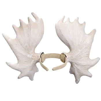 

1pc Antler Headband Fawn Horn Headband Halloween Carnival Party Props Cosplay Supplies Photo Props
