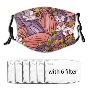 

Flower Reusable Breathable Air Pollution Unisex Cosplay Party Outdoor Cool Mouth Cover Mask