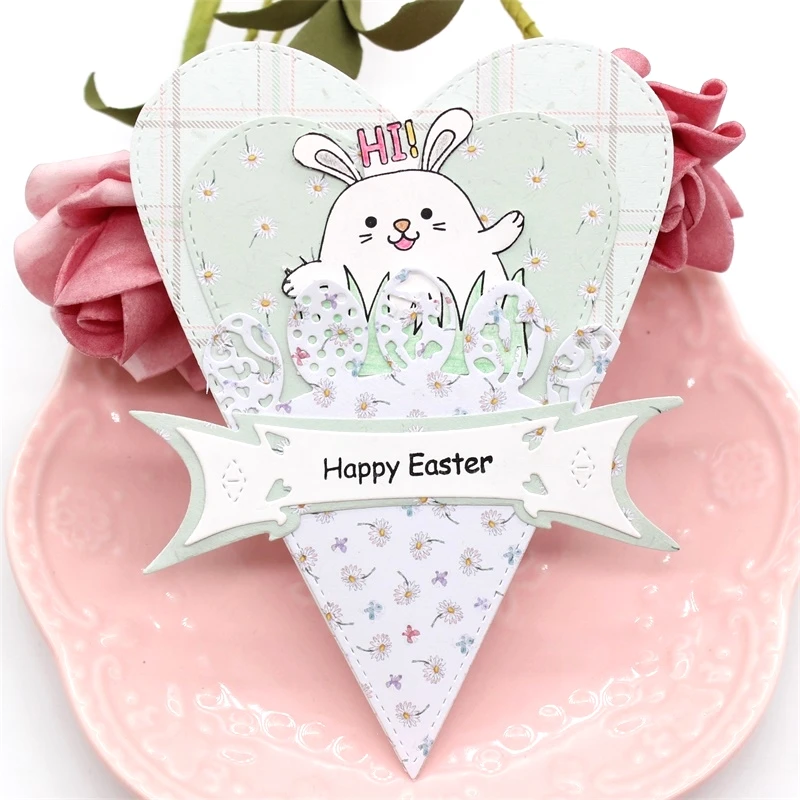 

KSCRAFT Egg Border Metal Cutting Dies Stencils for DIY Scrapbooking Decorative Embossing DIY Paper Cards