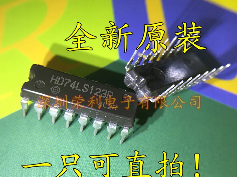 10 шт./лот Новинка 74LS123 HD74LS123P SN74LS123N