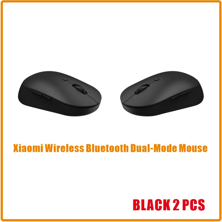 small computer mouse Xiaomi Mi Wireless Bluetooth Dual-Mode Mouse Silent Ergonomic Bluetooth USB Side Buttons Protable Mini Wireless Mice For Laptop desktop mouse Mice