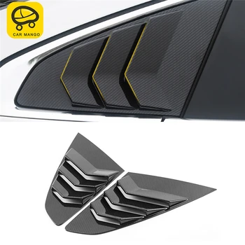 

CARMANGO For VW Volkswagen Arteon 2019 Car Styling Rear Gate Door Window Decoration Cover Trim Sticker Frame Exterior Accessory