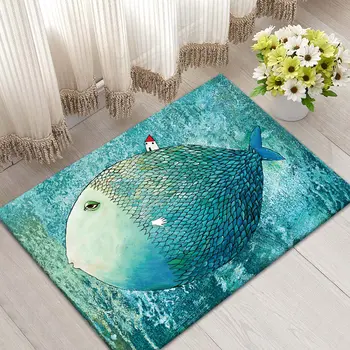 

Funny Living Room Mat Home Nordic Personalized Carpet Door Mat Bedroom Bathroom Kitchen Floor Alfombras Home Textile AE50MD