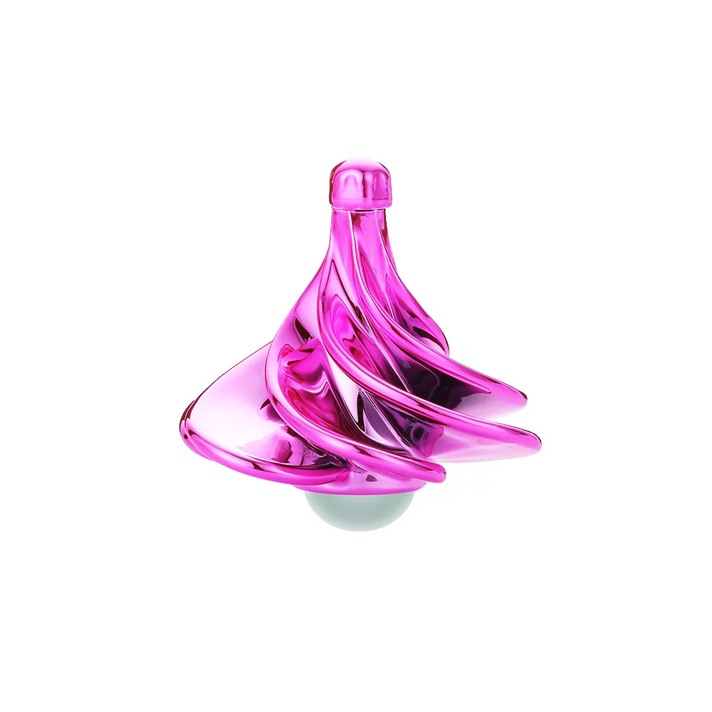 Гиро-Спиннер волчок игрушки для снятия стресса для детей взрослые "Антистресс" гироскоп офисные Вечерние игры Favor WinSpin - Цвет: Розовый