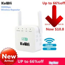 300 Мбит/с Беспроводной ретранслятор Wifi удлинитель внешний Wi-Fi диапазон расширитель Wifi усилитель сигнала 2,4G AP маршрутизатор 2 шт антенны