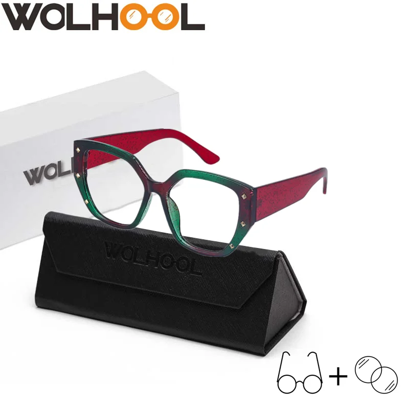 Женские очки для чтения, винтажная оправа, очки по рецепту, оптическая дальнозоркость, очки по рецепту для женщин