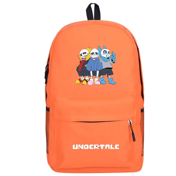 photo colour Модный рюкзак Undertale, школьные сумки с новым рисунком, школьный рюкзак для мужчин и женщин, рюкзак для ноутбука, детские школьные сумки для подростков - Цвет: photo colour