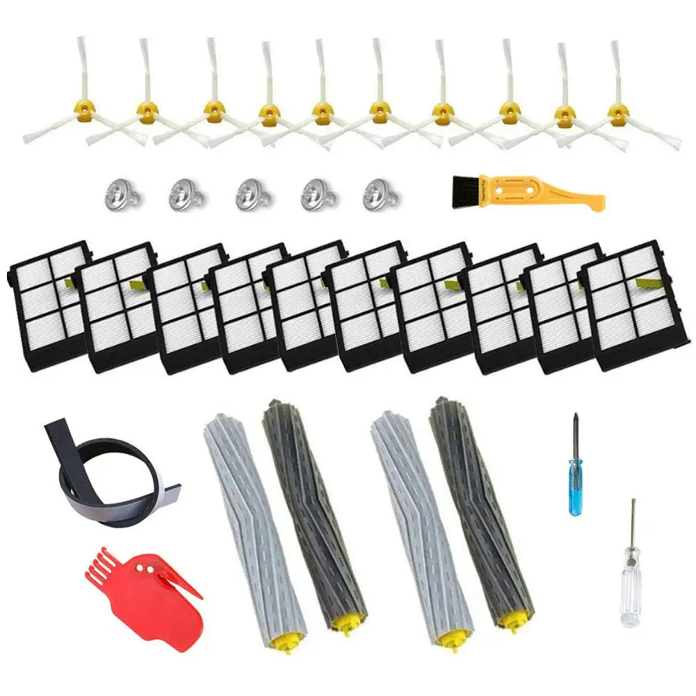 Инструменты для пылесоса для IROBOT ROOMBA 800 900 серии аксессуары Принадлежности запчасти фильтры щетки комплект запасных частей