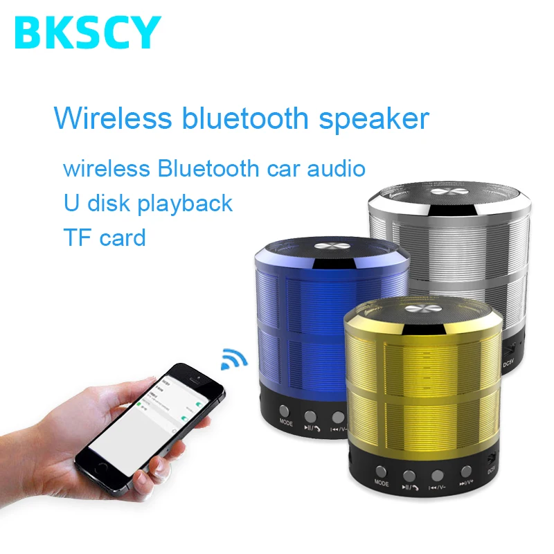 

Bluetooth Speaker Mini Bluetooth adapter subwoofer Box Wireless portable bluetooth speaker suppord TF-card for Android ios