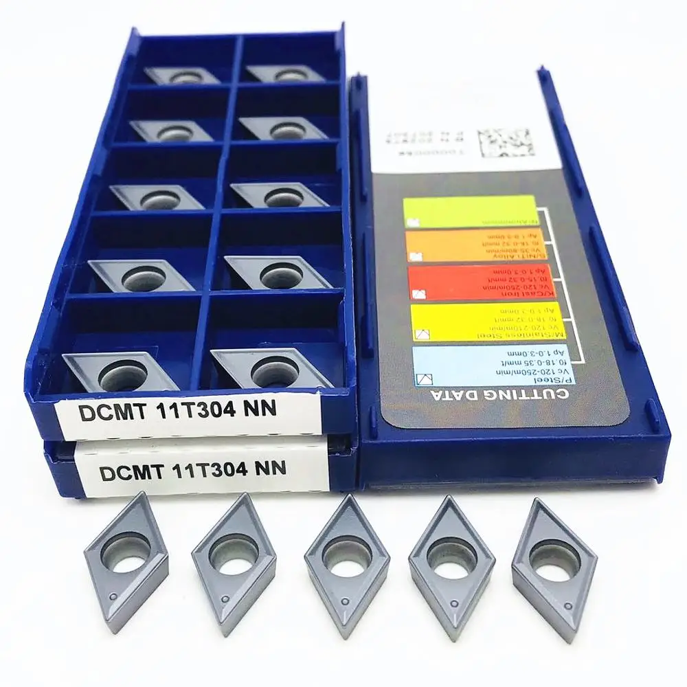 Токарные инструменты DCMT11T304 NN LT10 высокое качество CNC Карбид внешний токарный