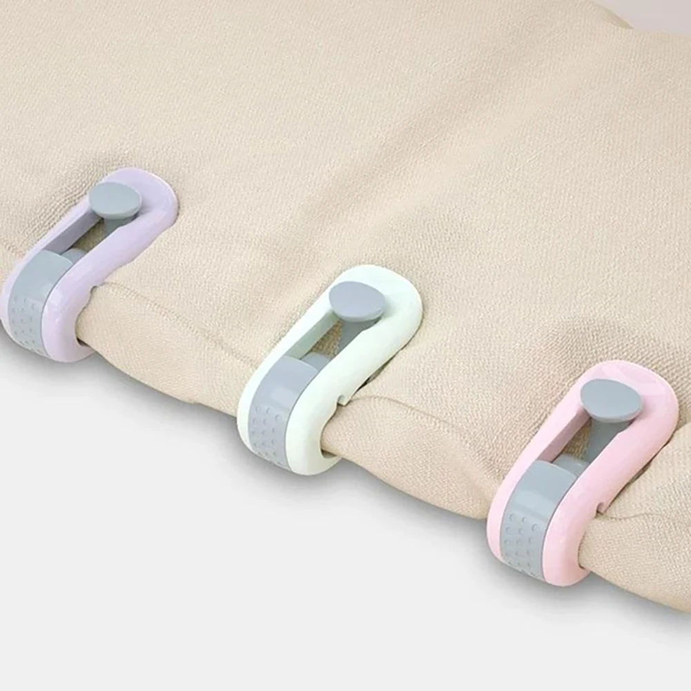 6 шт. одеяло зажим без иглы безопасная невидимая кровать простыня держатель