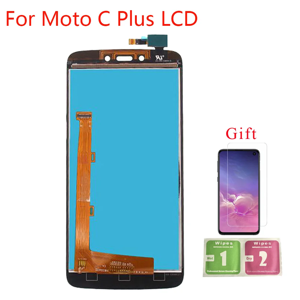 ЖК-дисплей для Motorola Moto C Plus CPlus XT1721 XT1722 XT1723 XT1724 с сенсорным экраном в сборе дисплей |