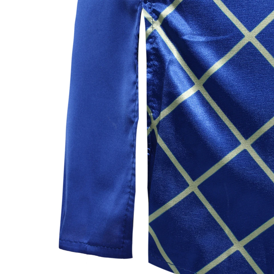 Clomplu африканская мужская одежда модные из двух предметов мужские Дашики длинные полосатые с принтом африканские мужские топы и брюки