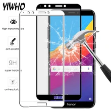 Стекло на Honor 7c для Huawei Honor 7A Pro AUM-AL29 7 A 5,4" 7C AUM-L41 5,7" 7C Pro защита экрана полное покрытие