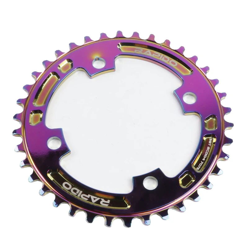 MTB Dazzle круглый узкий широкий Chainring MTB горный велосипед 104BCD 32T 34T 36T 38T crankset зубные части пластины 104 BCD