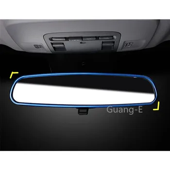 

For Toyota New Camry XV70 2017 2018 2019 2020 Car Inner Back Rear View Rearview Side Mirror Strip Cover Stick Trim Frame 1pcs