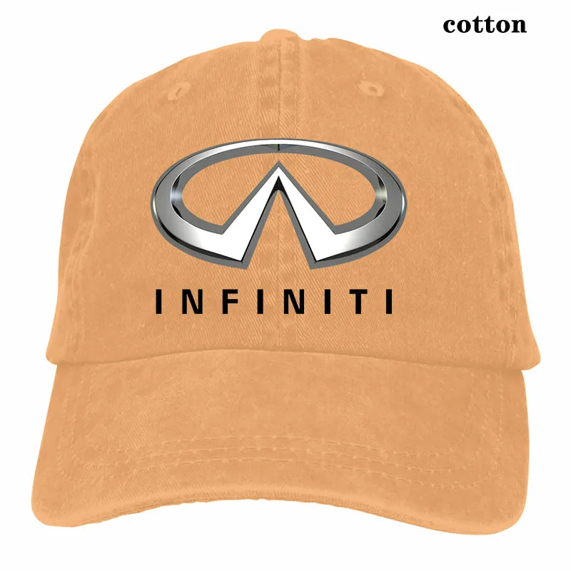 Infiniti/бейсболка с логотипом автомобиля для мужчин и женщин, Кепка-Дальнобойщик, модная Регулируемая Кепка - Цвет: 3-Natural