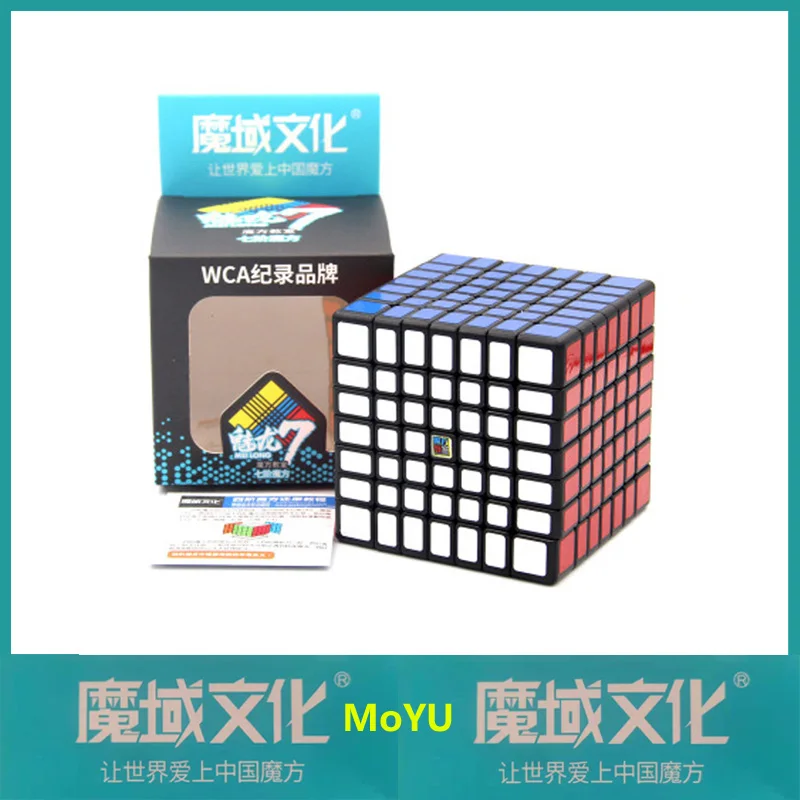 Moyu MeiLong 7x7x7 66 мм профессиональные кубик рубика магический куб 7 слоев s Cubo Magico