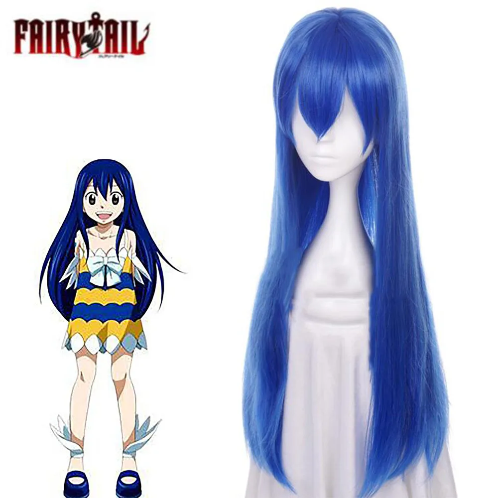 Anime cosplay wigs fairy tail wendy