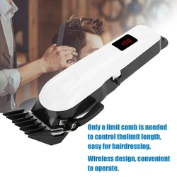 Wireless USB Hair Clipper Trimmer Rechargeable Electric Hair Cutting Machine Cutter Clipper MenHair Cutter Machine Professional