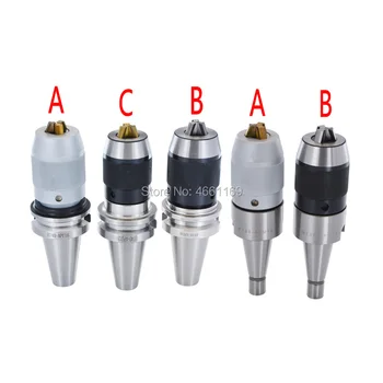 

1 piece BT30 BT40 NT30 NT40 APU08 APU13 APU16 80L 100L 110L high precision CNC integrated self-tightening drill chuck