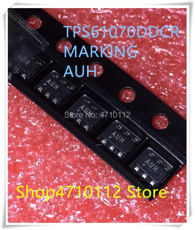 

NEW 10PCS/LOT TPS61070DDCR TPS61070 MARKING AUH SOT23-6 IC