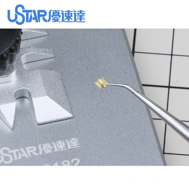Ustar UA-90182 Model Building Tools Etching Sheet Modeling Bending Processing Vise For Gundm Military Making Tool DIY 2