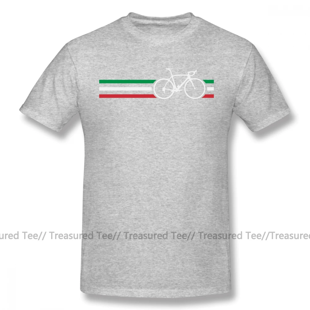 Dogma/футболка в полоску с велосипедом, итальянская национальная дорожная гонка, V2, футболка XXX, футболка с коротким рукавом, Забавный принт, мужская повседневная футболка - Цвет: Gray