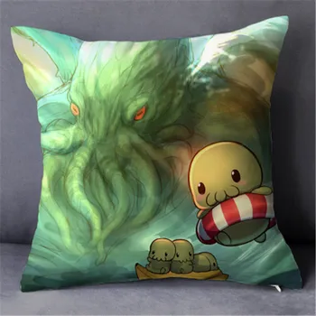 

Cthulhu Mythos Great Old Ones Cthulhu Short Plush Pillow Creative Cartoon Living Room Sofa Down Cushion Stuffed Toys X2401