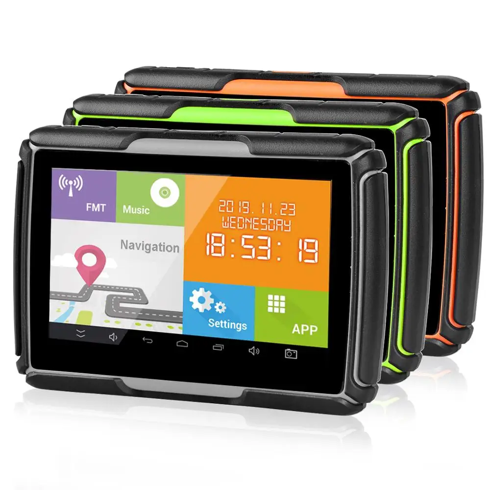Fodsports 4 3 дюйма система Android gps навигация IPX7 водонепроницаемый для мотоцикла