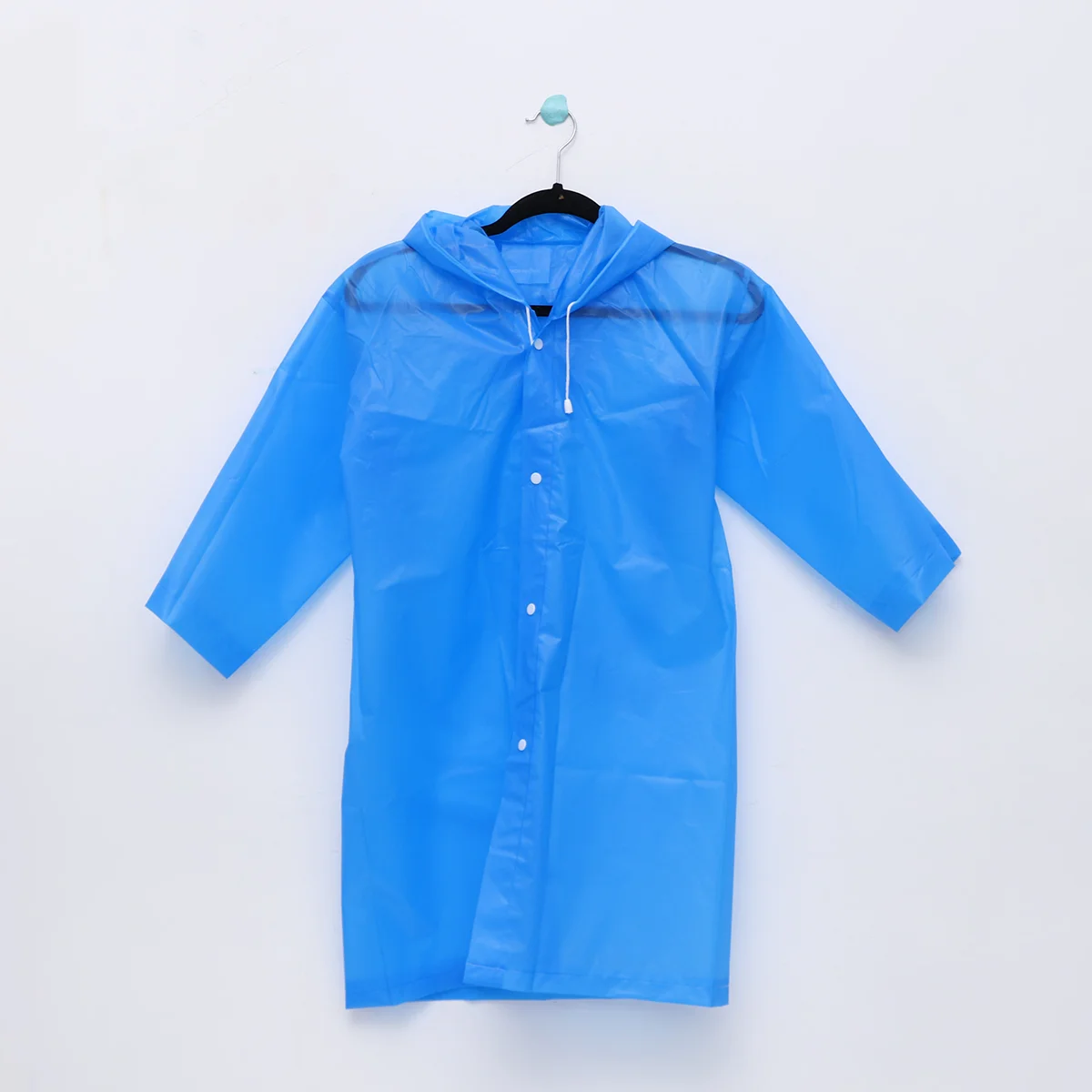 Kid Raincoat Simple EVA Thickened Translucent for Girl Child (Blue) | Дом и сад