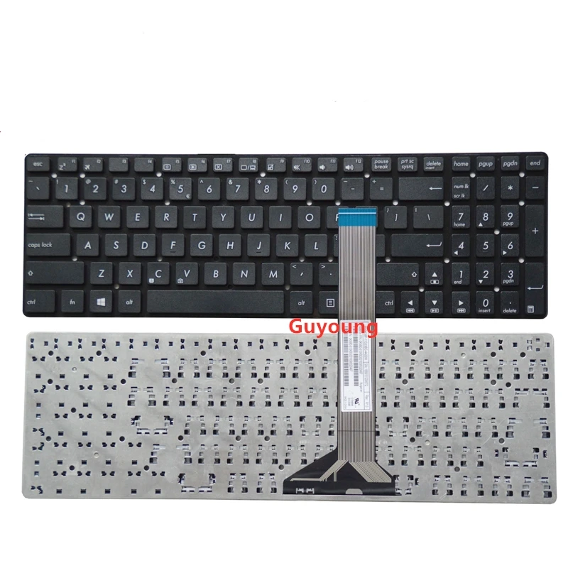 Английская клавиатура для ноутбука ASUS K55V K55 K55A K55VD K55VJ K55VM K55VS A55 A55V A55XI A55DE A55DR R500v R700V |
