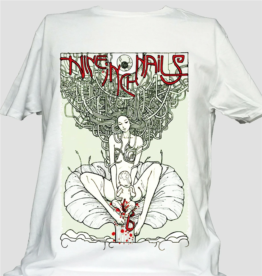 Nine Inch Nails Industrial Metal Rock футболка Ministry Revolting Cocks S-3Xl Забавный дизайн |