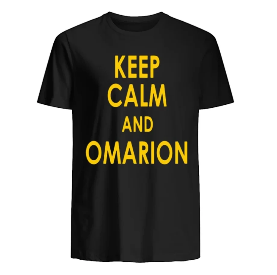

Keep Calm and Omarion Men's T Shirt