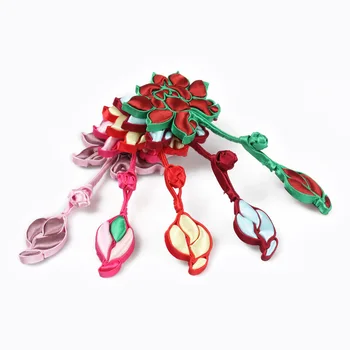 

1 Pair Chinese Frog Closure Handmade Knot Buttons Cheongsam Button Fastener DIY Sewing Tang Suit Garment Decorative Accessories