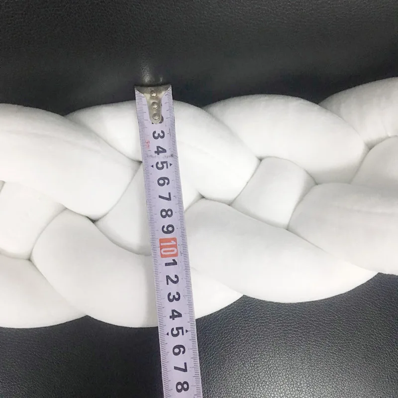 100-300cm Four-ply Bed Bumper Girth Crotch Cot Infant Room Decor Crib Protector Pacification Toy We