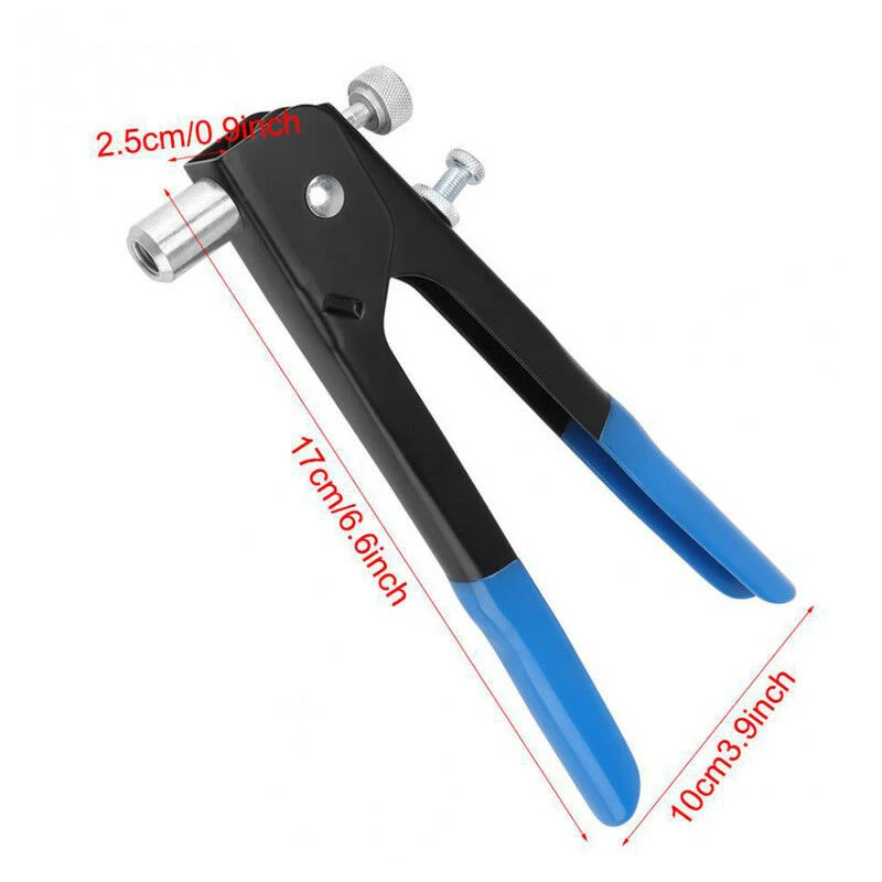 

106pc Manual Riveting Machine / Rivet Gun Nut Tool M3-M8 Thread Nut Riveting Machine Kit Ram Gun